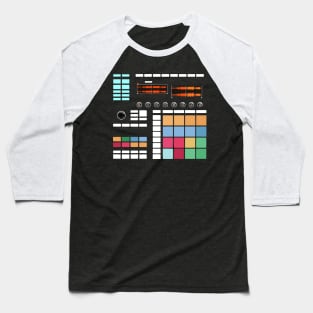 edm music machine Baseball T-Shirt